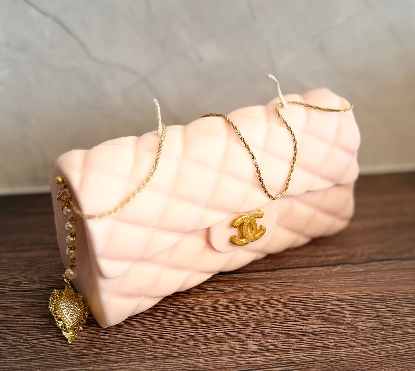 DESIGNER HANDBAG CANDLE | Classical Couture | CC Quilted Handbag