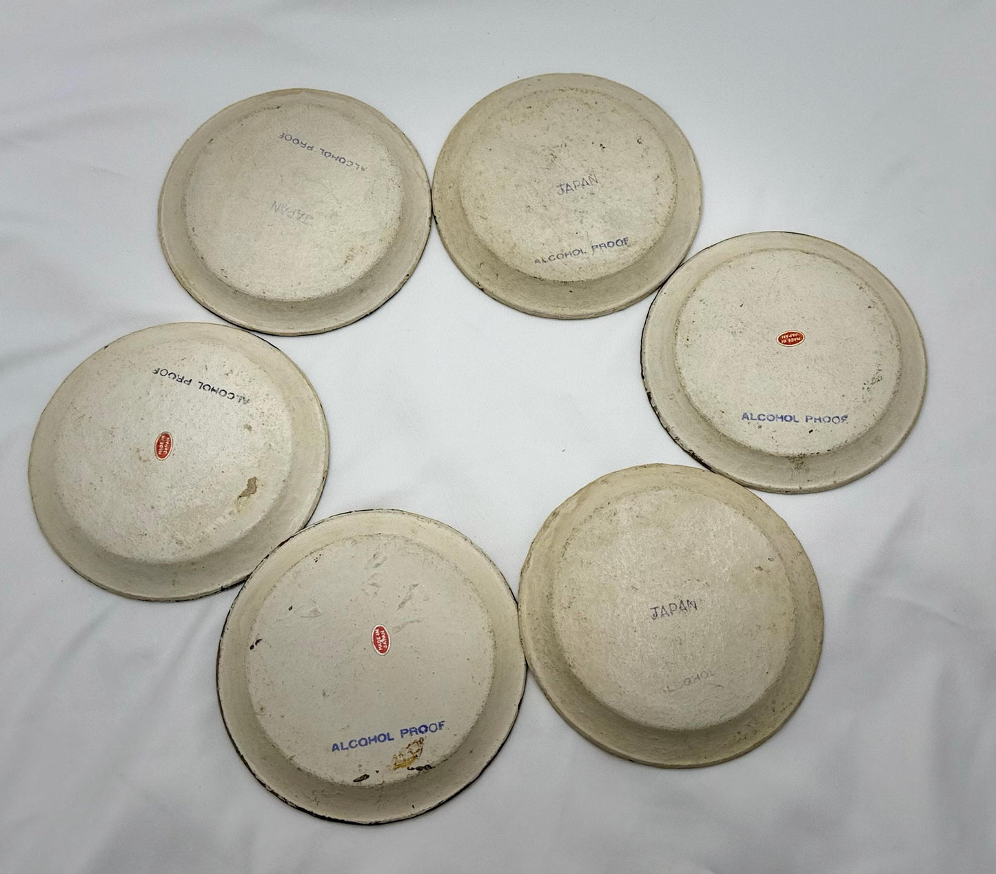 Vintage Alcohol Proof Paper Mache Tray - Made in Japan - MCM
