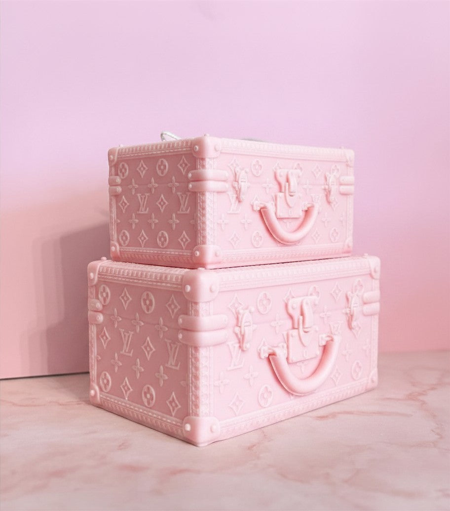 DESIGNER HANDBAG CANDLE | LV TRUNKS