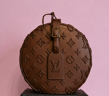 DESIGNER HANDBAG CANDLE | LV CHAPEAU