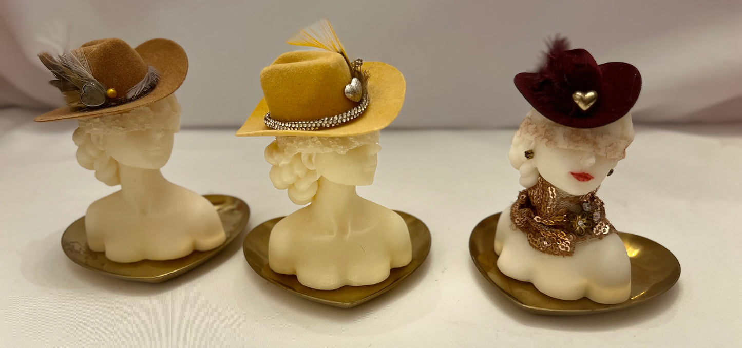 A LADY WITH INTENT | SCULPTED CANDLE