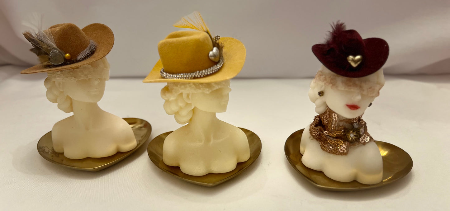 A LADY WITH INTENT | SCULPTED CANDLE