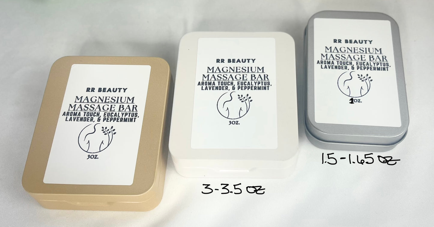 MAGNESIUM MASSAGE BARS