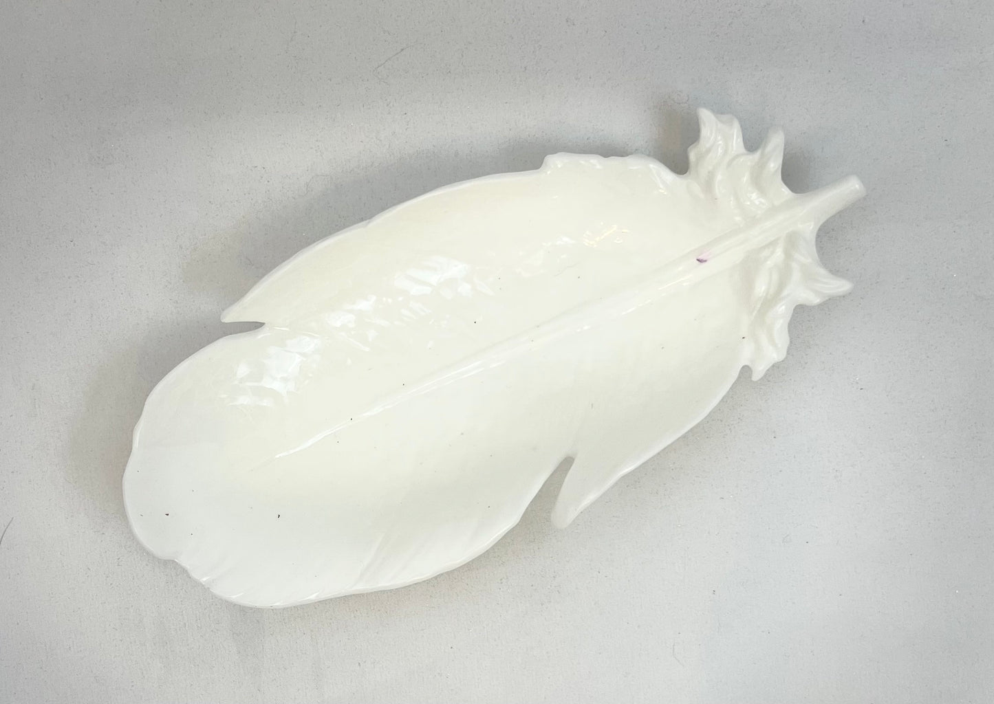 PEACOCK TRINKET DISH | PINK
