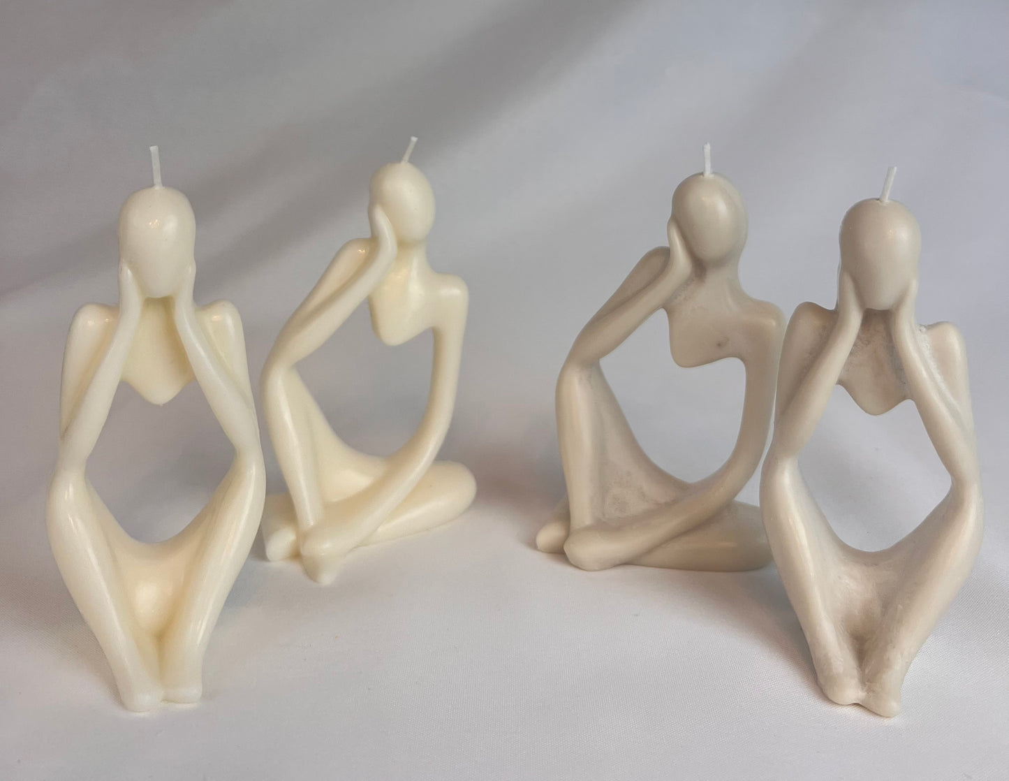 PONDERING SILHOUETTE CANDLES