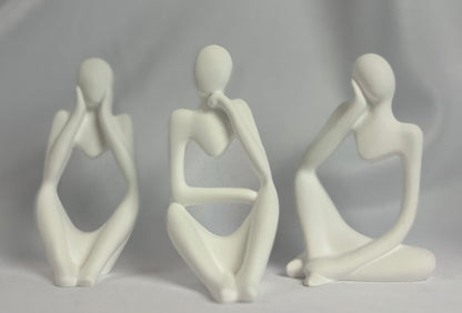 PONDERING SILHOUETTE CANDLES