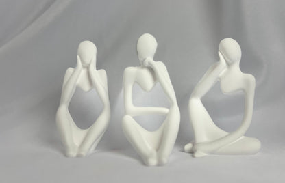 PONDERING SILHOUETTE CANDLES