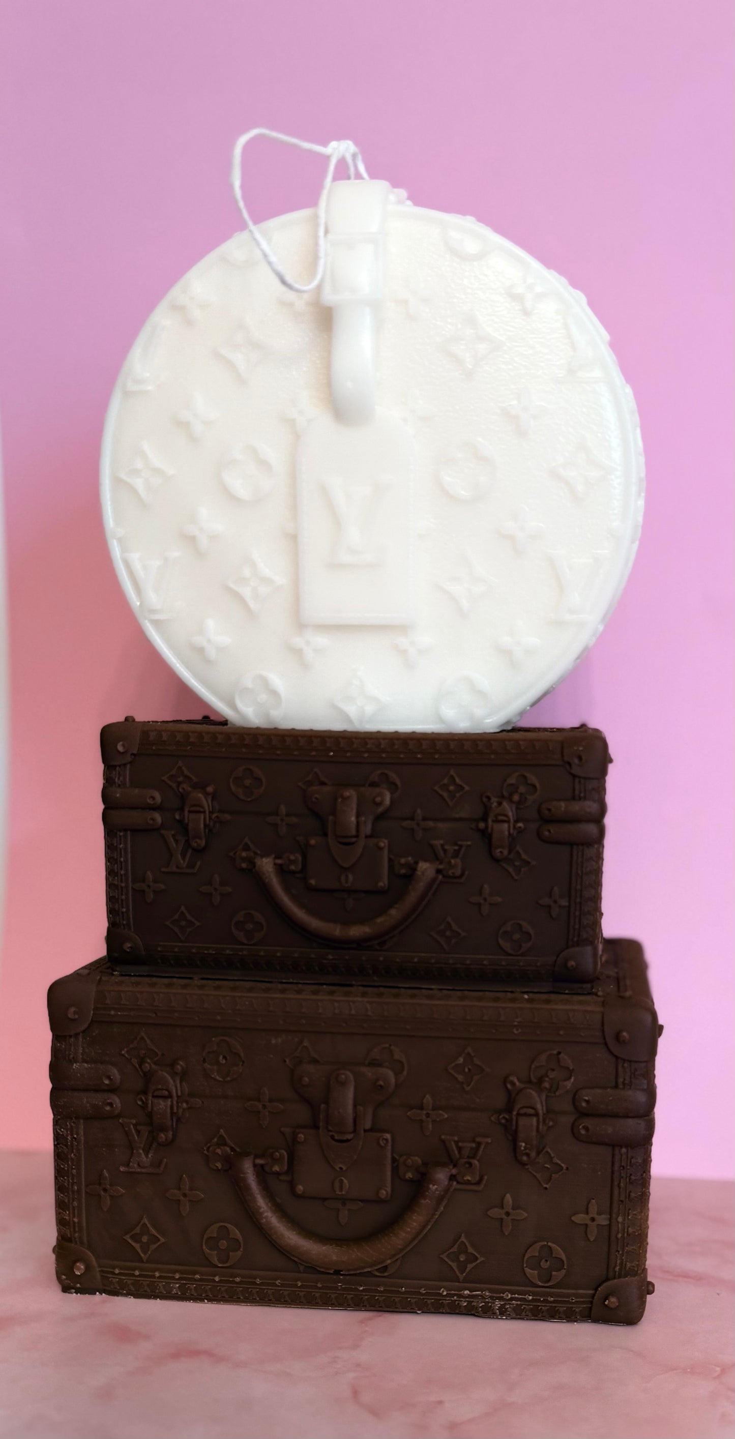 DESIGNER HANDBAG CANDLE | LV TRUNKS