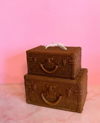 DESIGNER HANDBAG CANDLE | LV TRUNKS