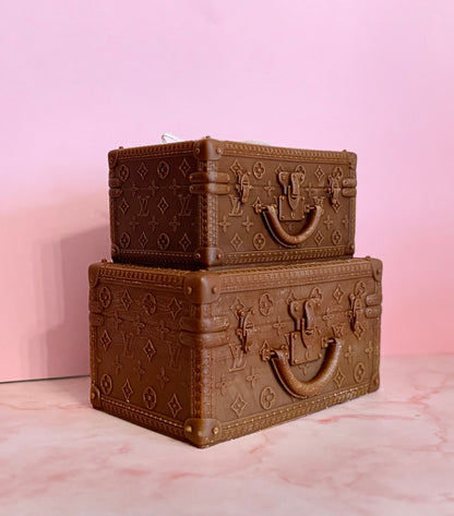 DESIGNER HANDBAG CANDLE | LV TRUNKS
