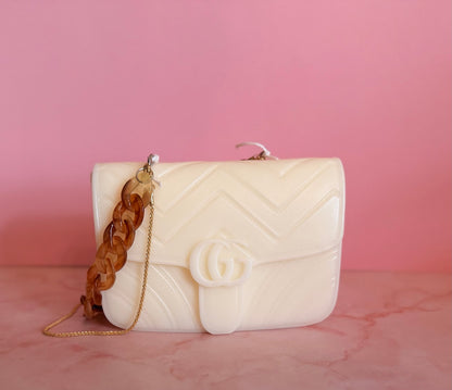 DESIGNER HANDBAG CANDLE | GG MARMONT