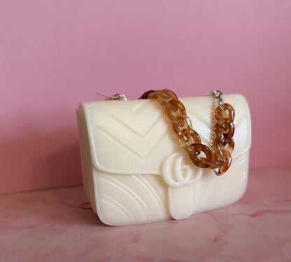 DESIGNER HANDBAG CANDLE | GG MARMONT