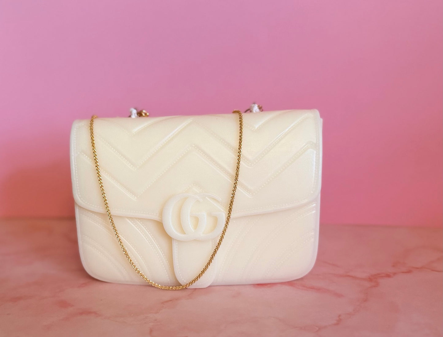 DESIGNER HANDBAG CANDLE | GG MARMONT