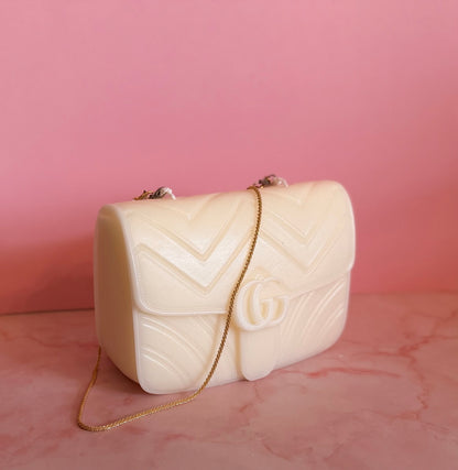 DESIGNER HANDBAG CANDLE | GG MARMONT
