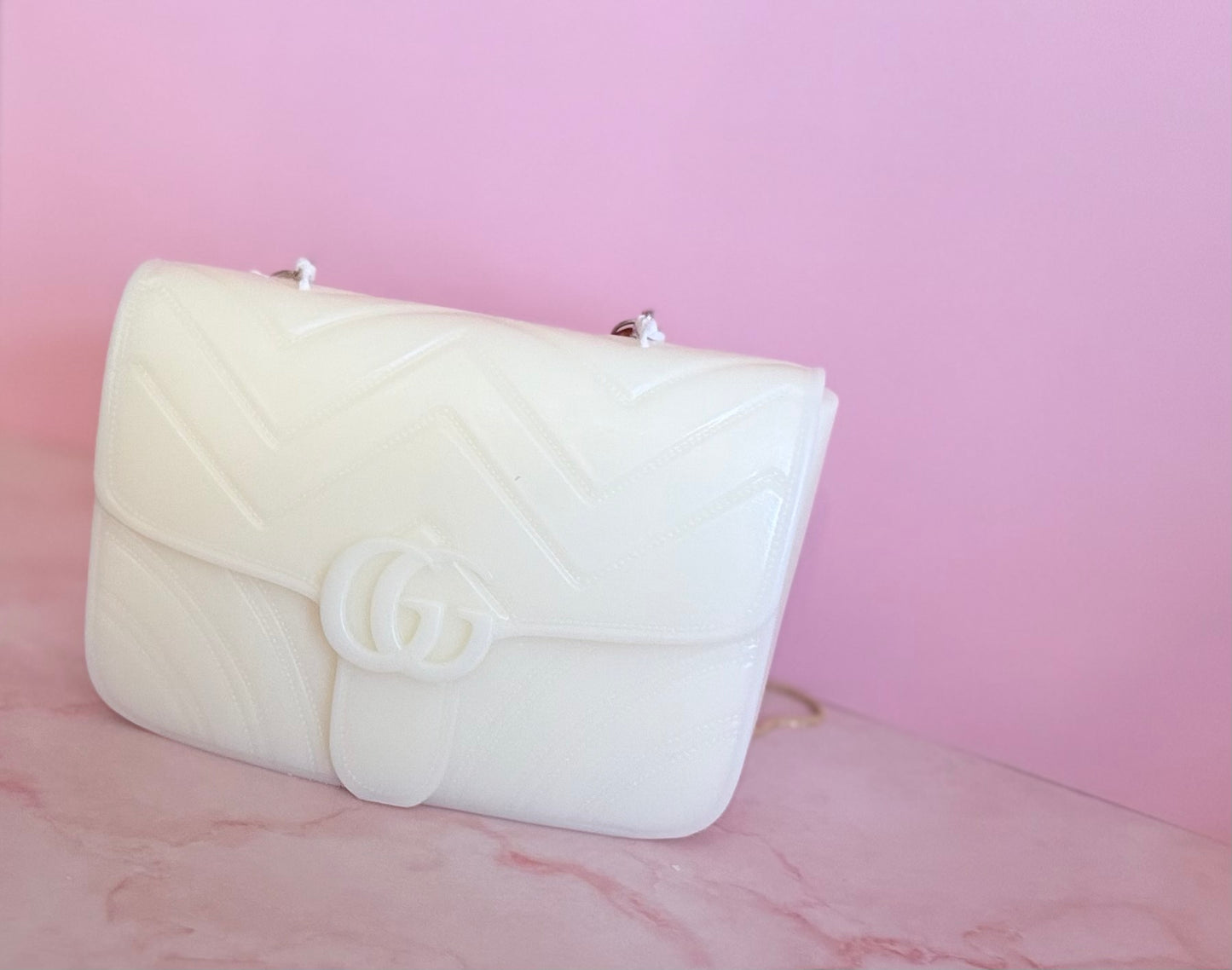 DESIGNER HANDBAG CANDLE | GG MARMONT