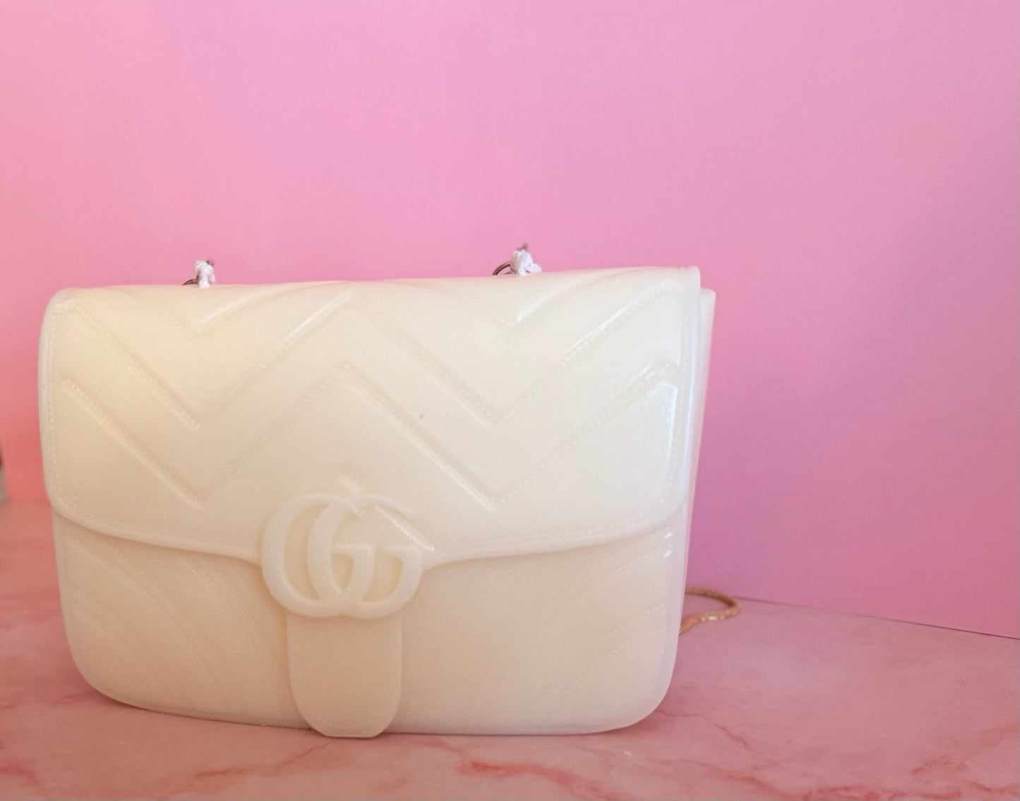 DESIGNER HANDBAG CANDLE | GG MARMONT
