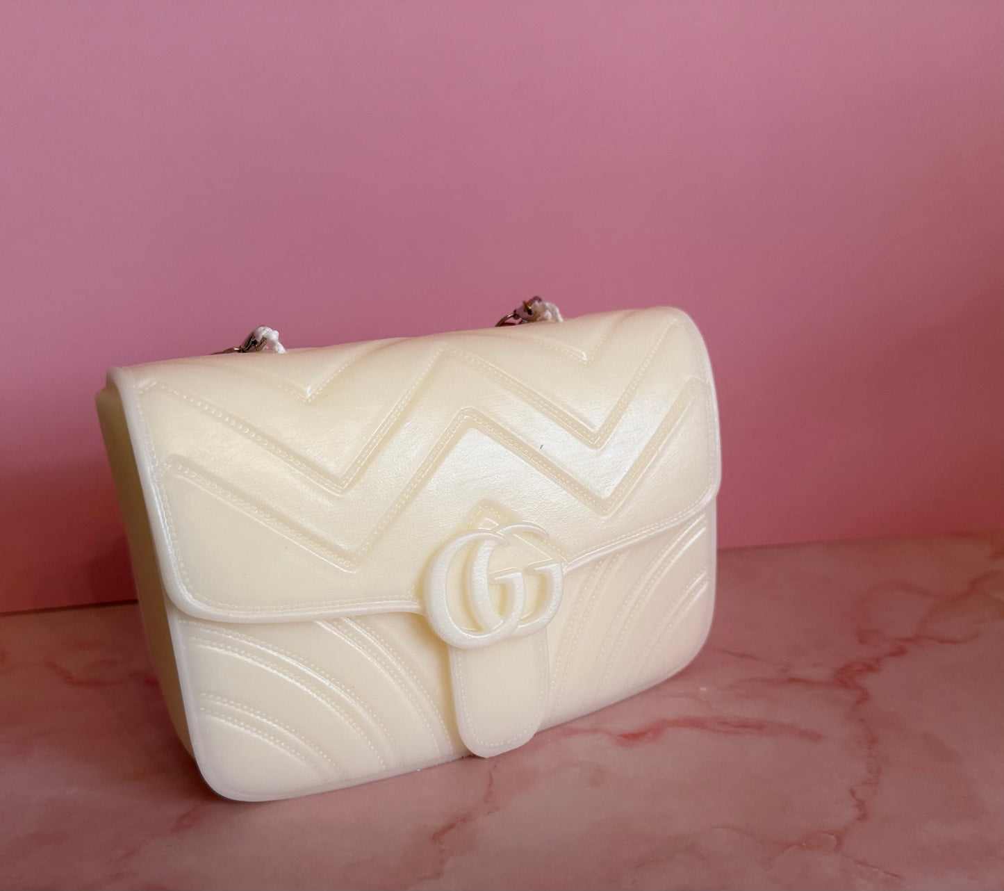 DESIGNER HANDBAG CANDLE | GG MARMONT