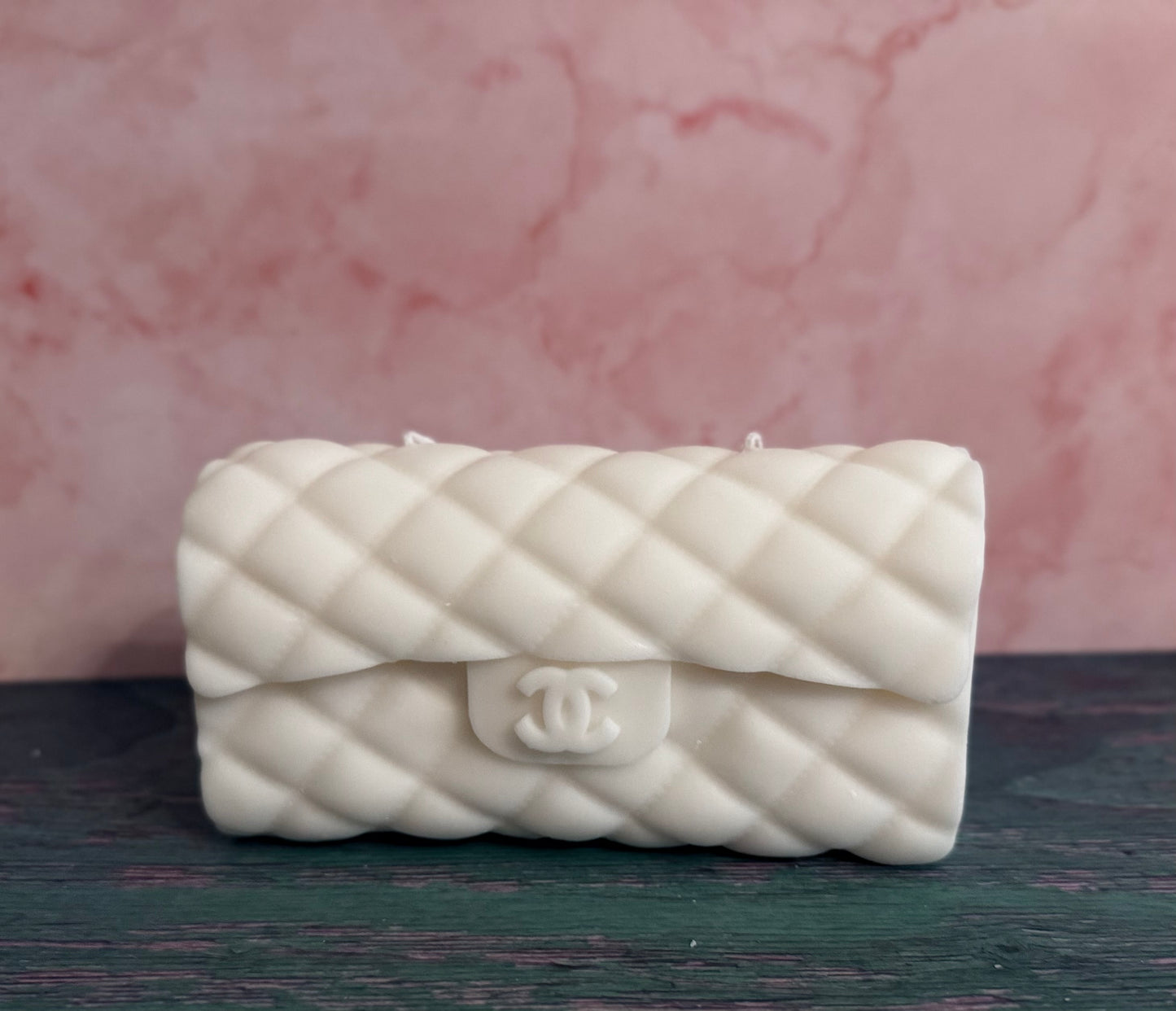 DESIGNER HANDBAG CANDLE | Classical Couture | CC Quilted Handbag