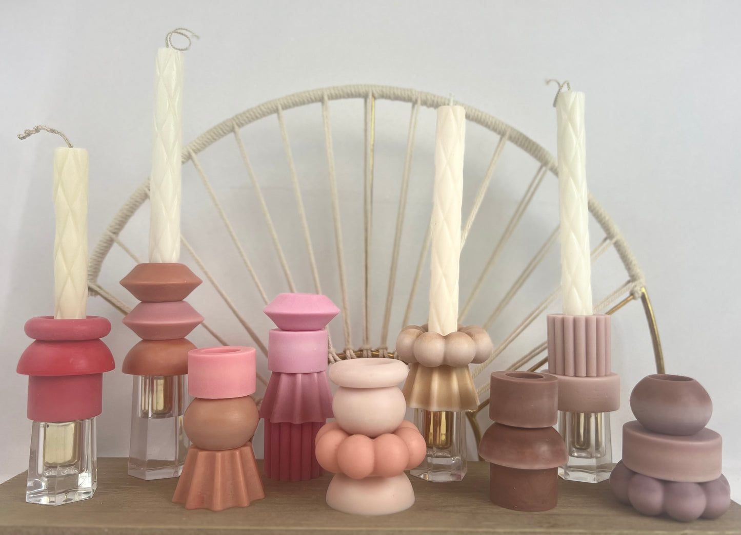 TAPER CANDLE RINGS | ACCENT CANDLES
