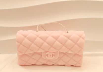 DESIGNER HANDBAG CANDLE | Classical Couture | CC Quilted Handbag