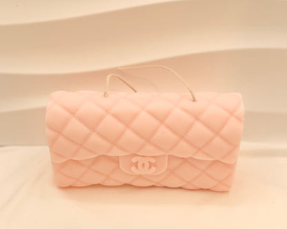 DESIGNER HANDBAG CANDLE | Classical Couture | CC Quilted Handbag