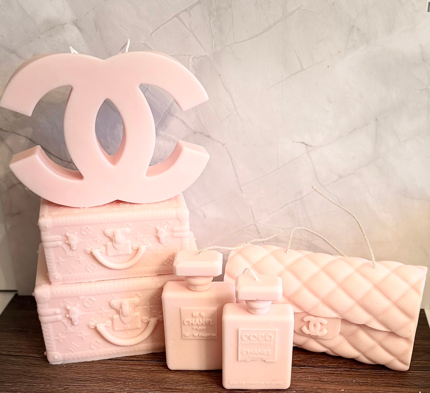 DESIGNER HANDBAG CANDLE | Classical Couture | CC Quilted Handbag