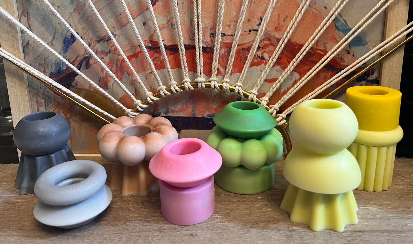 TAPER CANDLE RINGS | ACCENT CANDLES