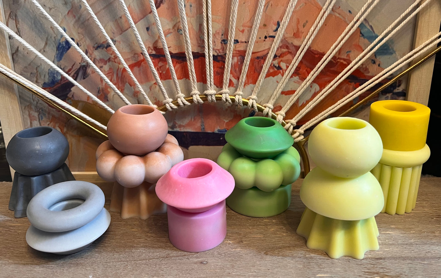TAPER CANDLE RINGS | ACCENT CANDLES