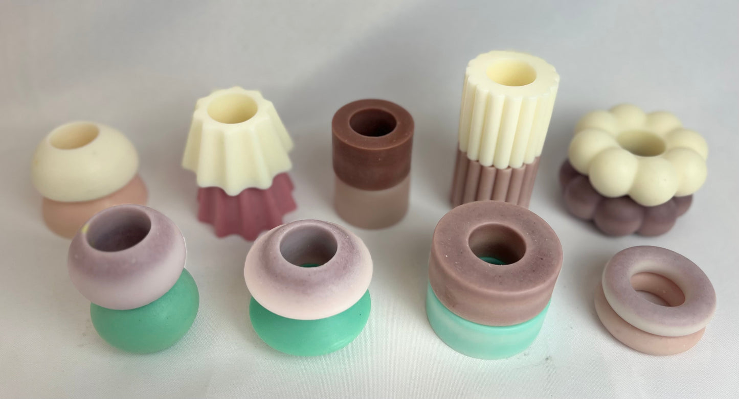 TAPER CANDLE RINGS | ACCENT CANDLES