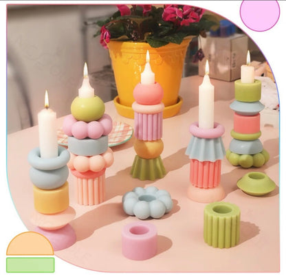 TAPER CANDLE RINGS | ACCENT CANDLES