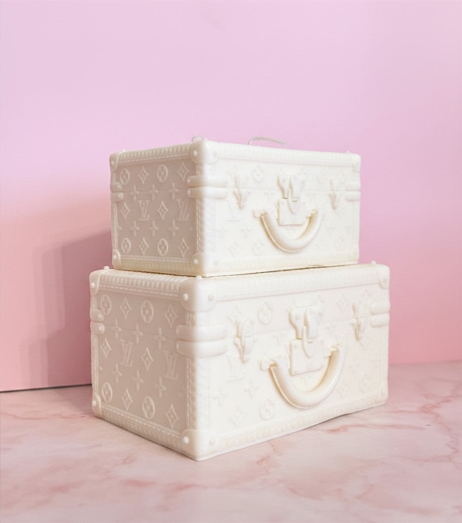 DESIGNER HANDBAG CANDLE | LV TRUNKS
