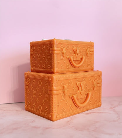 DESIGNER HANDBAG CANDLE | LV TRUNKS