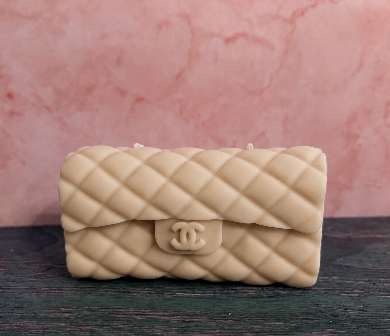 DESIGNER HANDBAG CANDLE | Classical Couture | CC Quilted Handbag