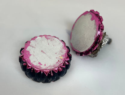 Teardrop Diamond Design Vintage Jeweled Keepsake Box