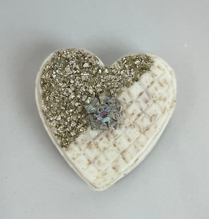 Handcrafted Heart Shaped Trinket Container