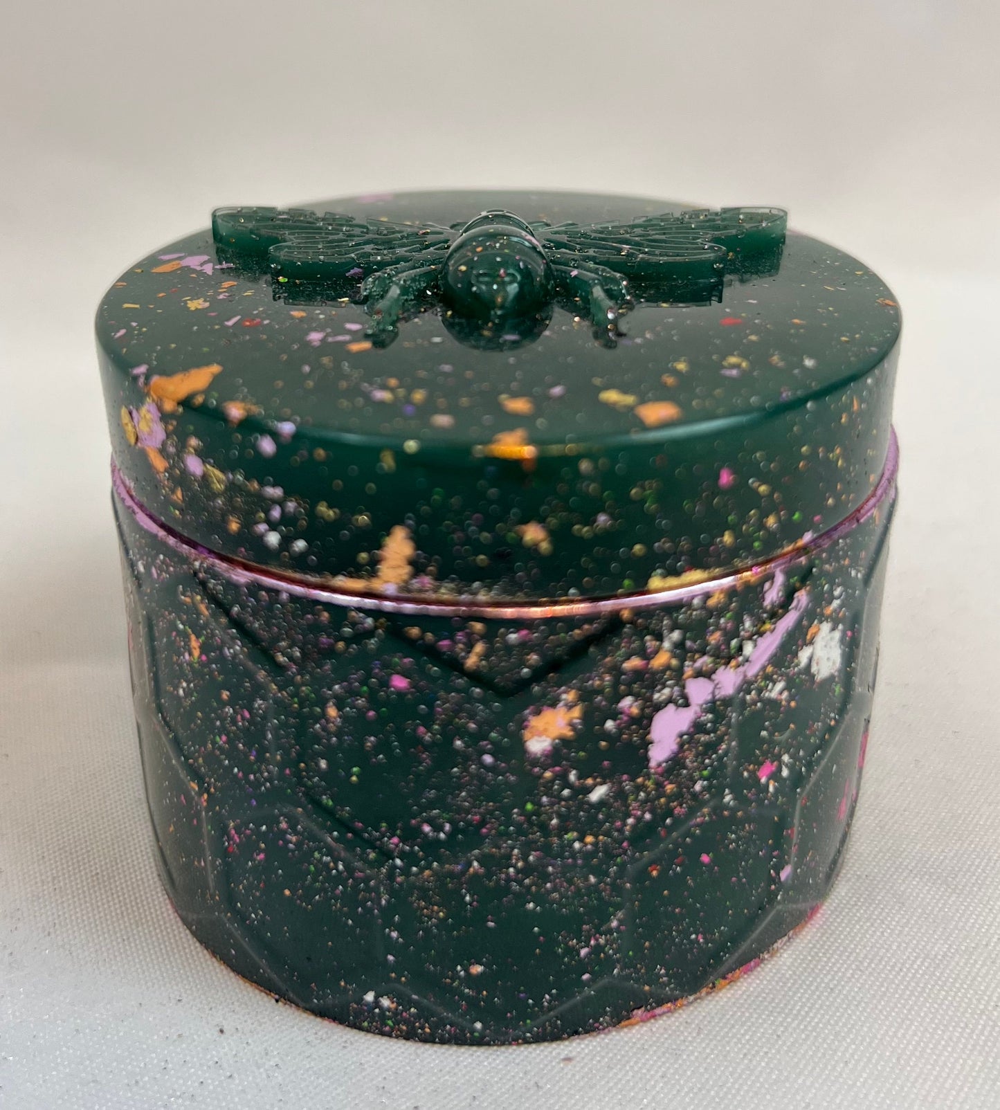 Bumblebee Vintage Jeweled Keepsake Container