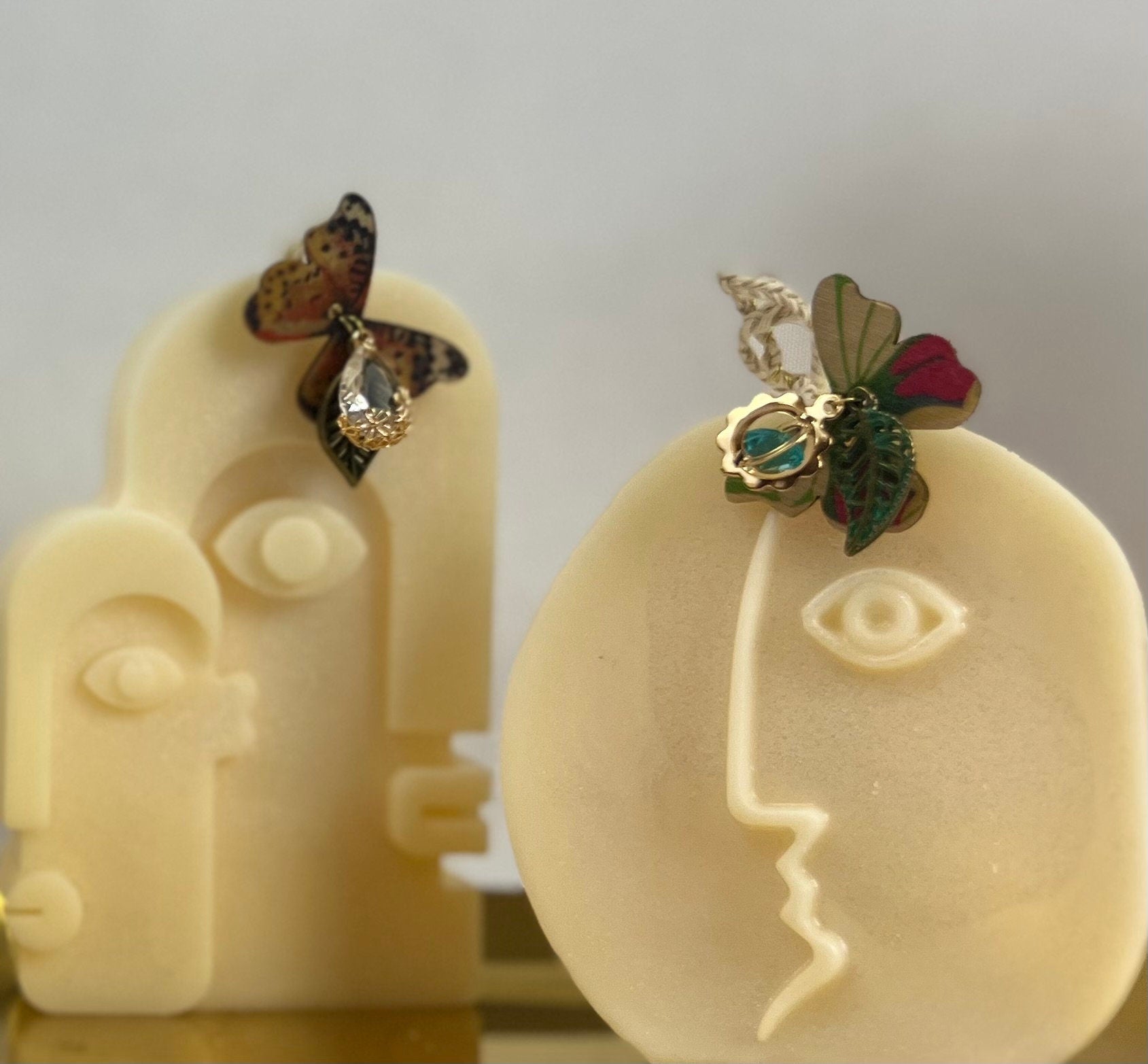 Abstract Modern Sculptural Candles