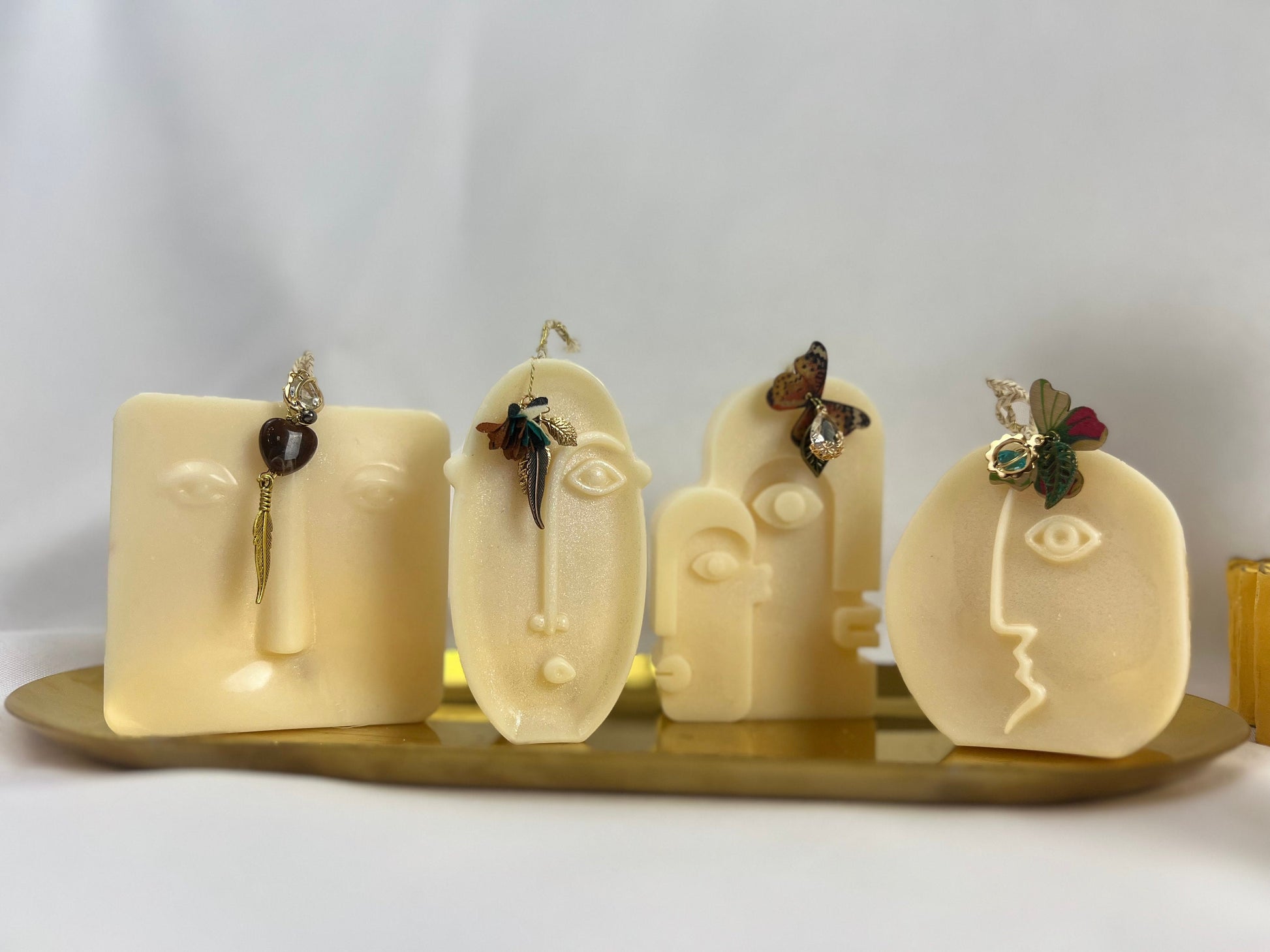 Abstract Modern Sculptural Candles