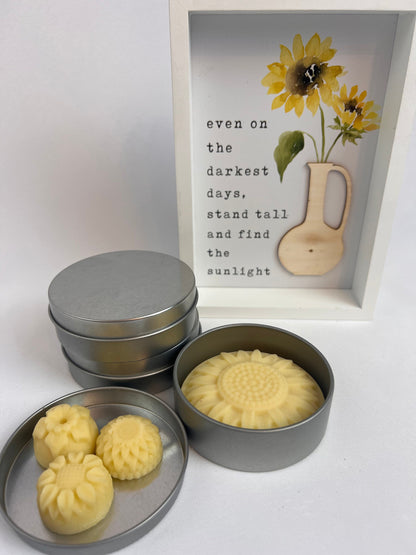 Sunflower Lotion Bar - Floral Lotion Bar
