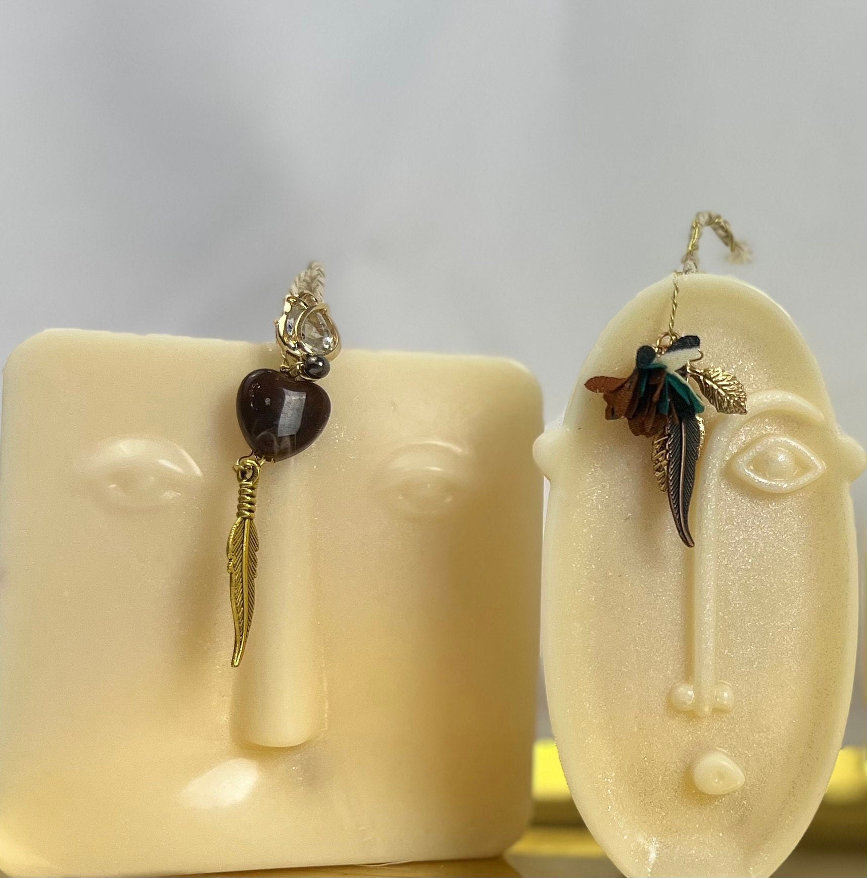 Abstract Modern Sculptural Candles