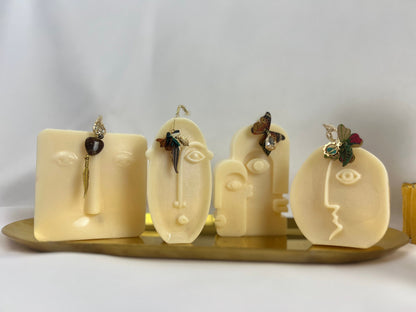 Abstract Modern Sculptural Candles