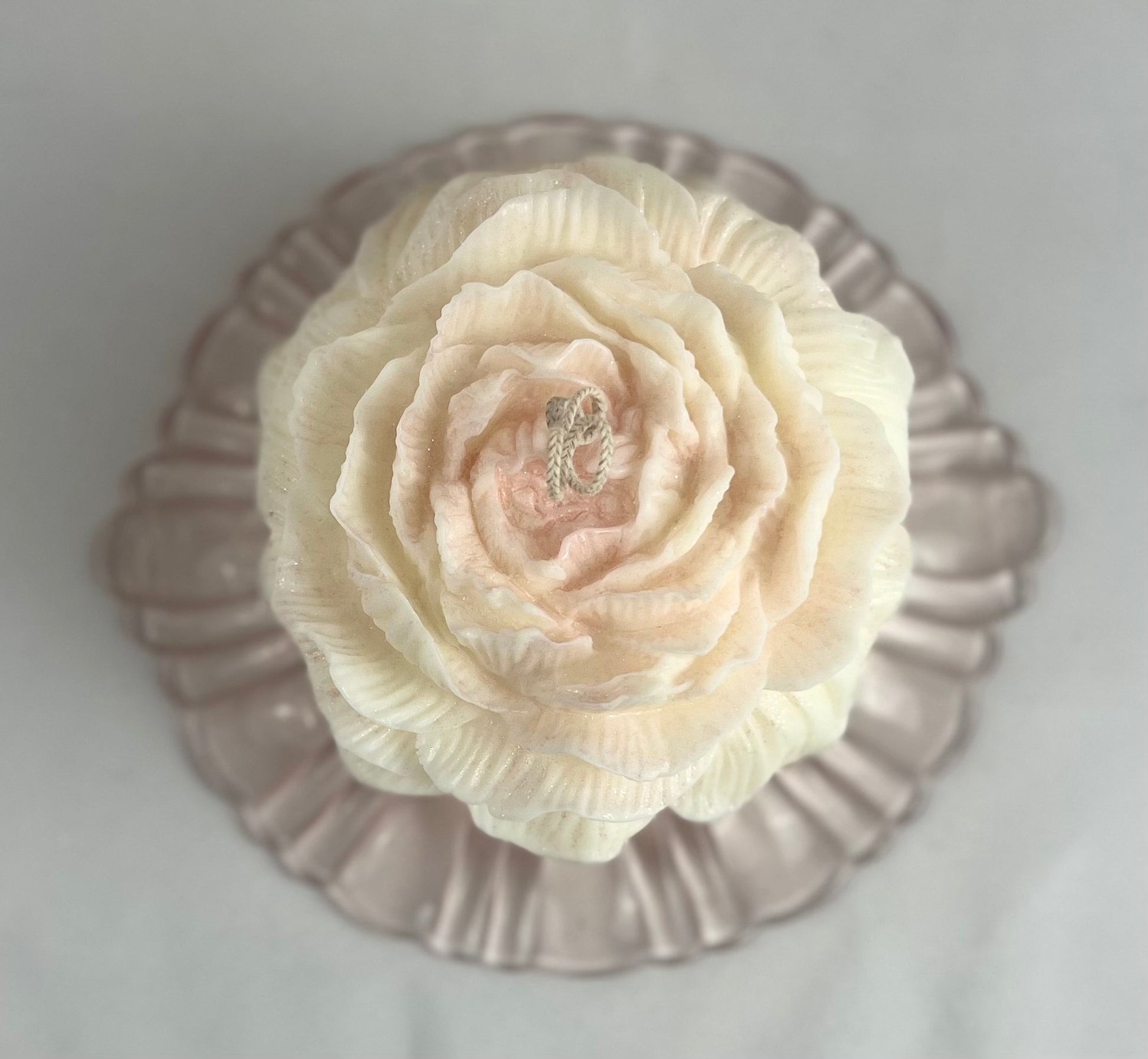 Peony Sculptural Candles