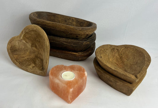 Wooden Dough Bowl