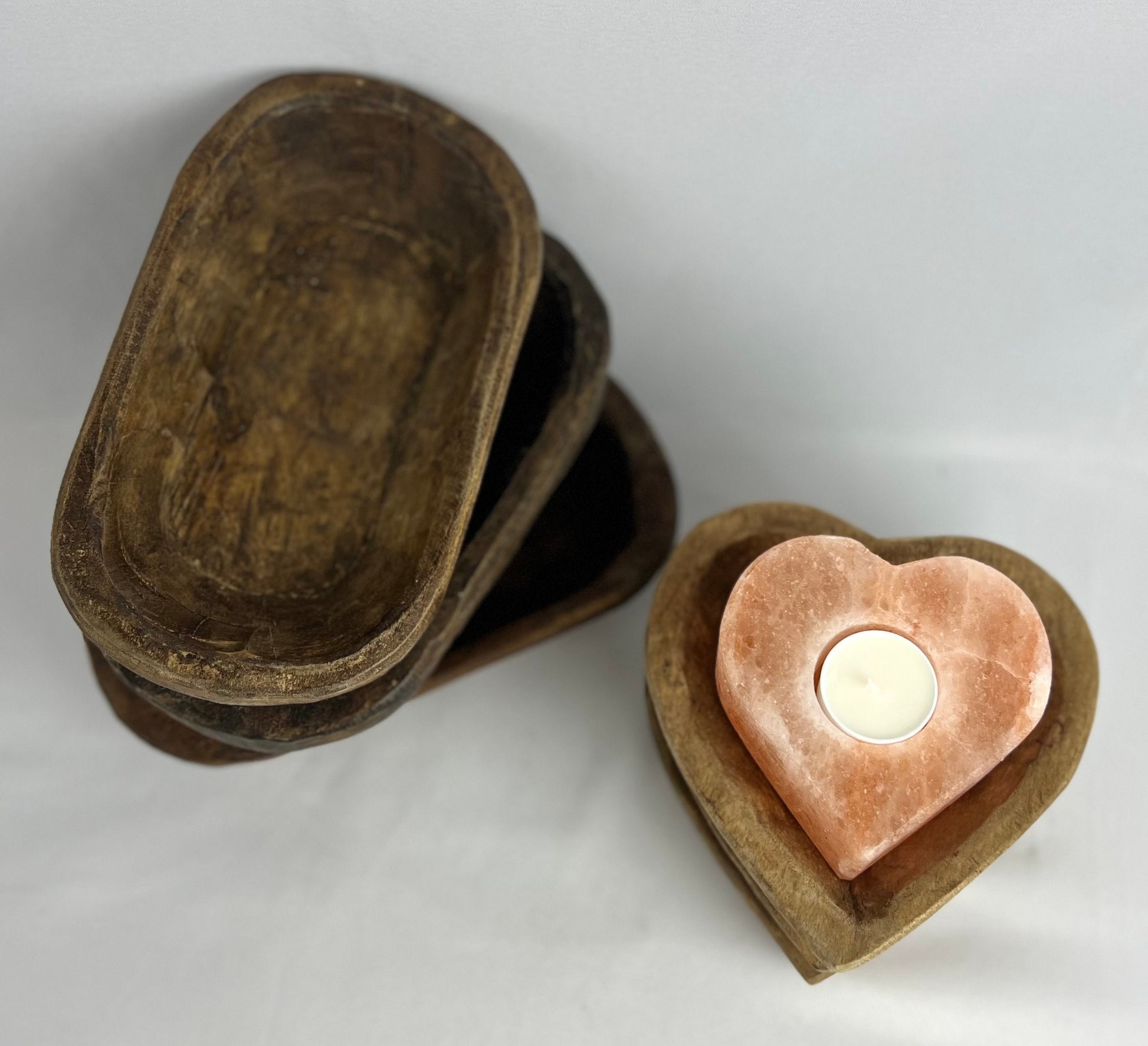 Wooden Dough Bowl