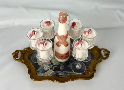 OPULENT Luxury Scented Cordial Glass Candles
