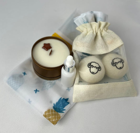 Laundry Wool Dryer Balls & Fragrance Oils
