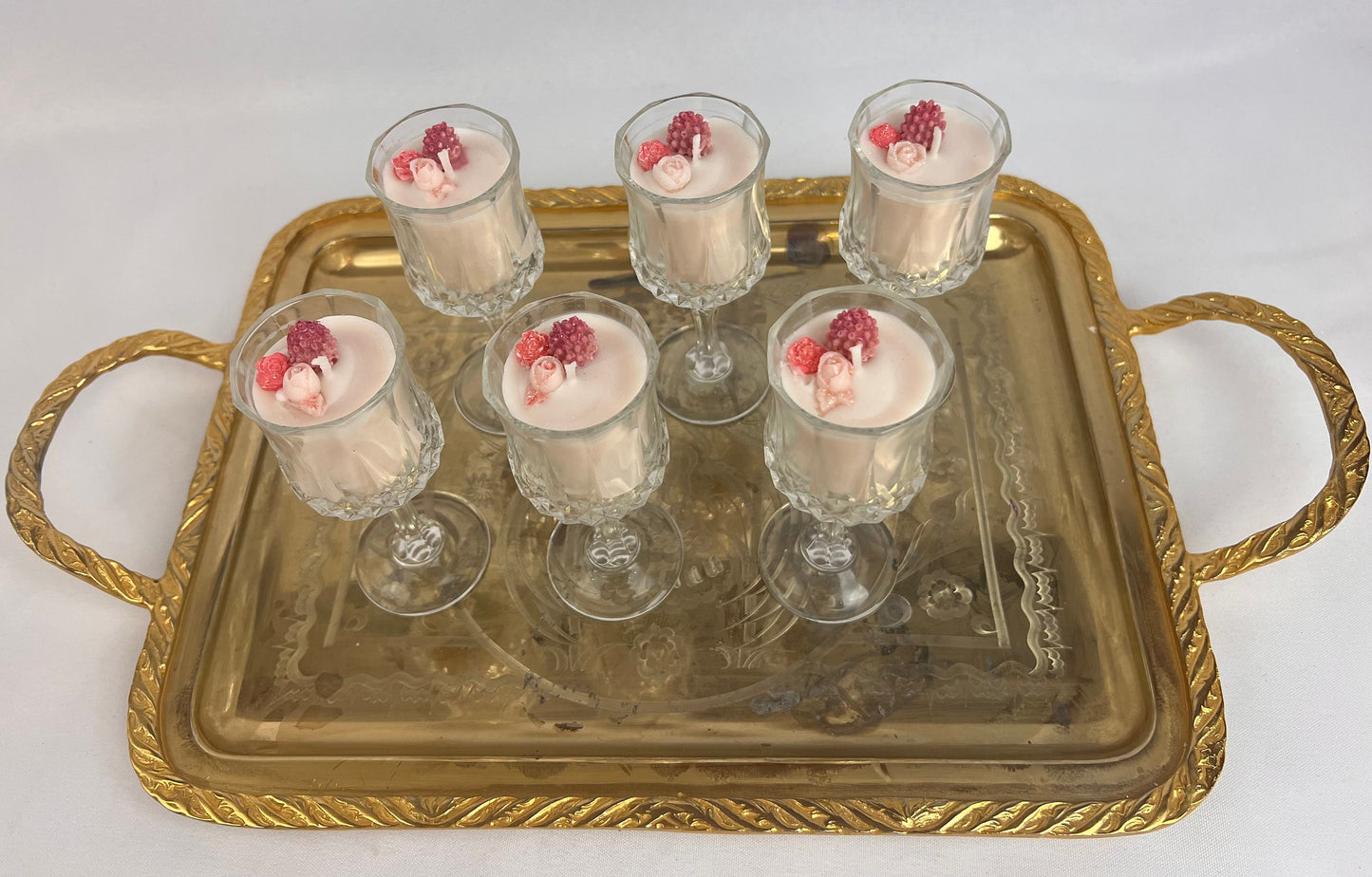 OPULENT Luxury Scented Cordial Glass Candles