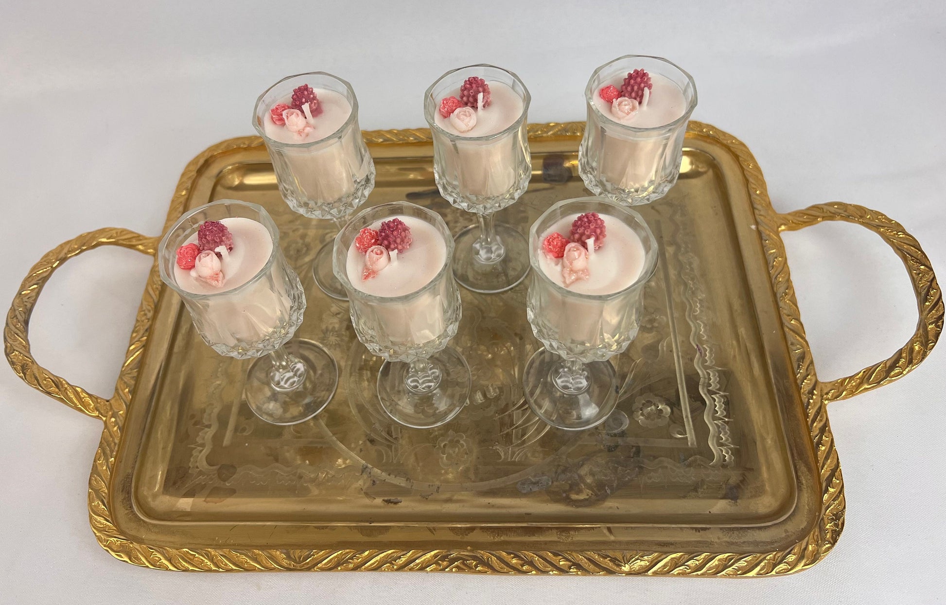 OPULENT Luxury Scented Cordial Glass Candles