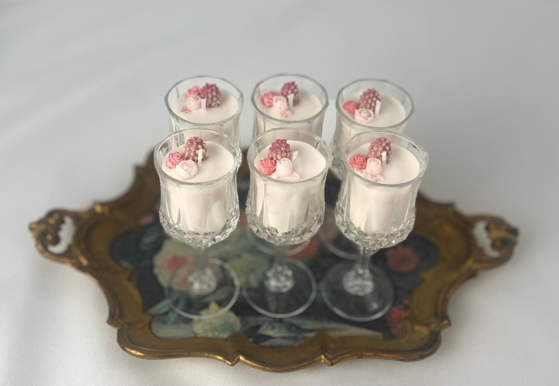 OPULENT Luxury Scented Cordial Glass Candles