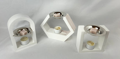 SCULPTED Concrete Wax Melt Warmer Minimalistic